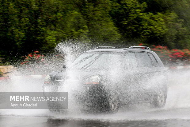 باران پائیزی جزیره کیش