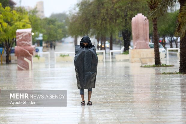 باران پائیزی جزیره کیش