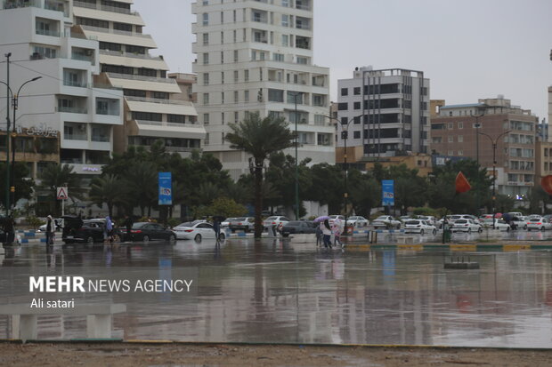 آخرین وضعیت بارش در هرمزگان تا ساعت ۶ صبح ۲۶ آذر ۱۴۰۴