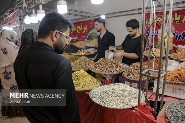نمایشگاه شب یلدا و سوغات استان‌ها در بندرعباس