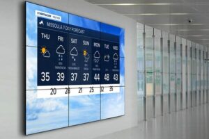 خرید انواع تلویزیون شهری و ویدیو وال در مجموعه جهان ال‌ ای‌ دی