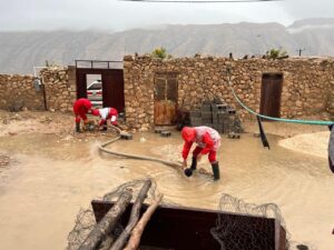 هلال‌احمر فارس به ۱۴۵۰ نفر در بارش‌های اخیر امدادرسانی کرد