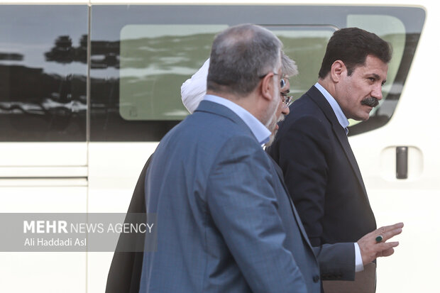 عبدالکریم حسین زاده معاون امور توسعه روستایی و مناطق محروم کشور رییس جمهور در حاشیه جلسه هیئت دولت  