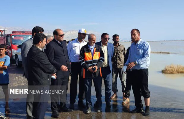 مسیر دره شور چاه مبارک به روستاهای نایبند مسدود شد