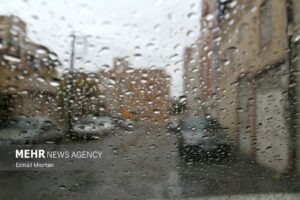 بارش اولین باران پاییزی در زابل