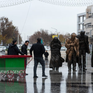 بارش باران در مشهد