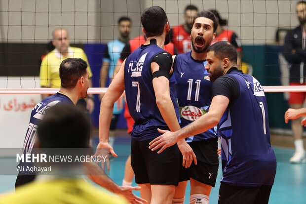 لیگ برتر والیبال شهرداری ارومیه و طبیعت اسلامشهر