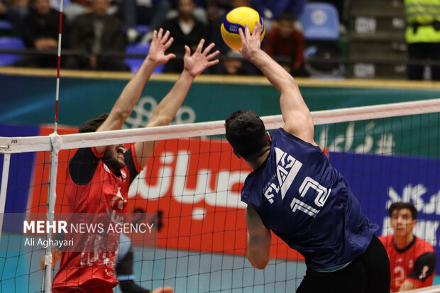 لیگ برتر والیبال شهرداری ارومیه و طبیعت اسلامشهر