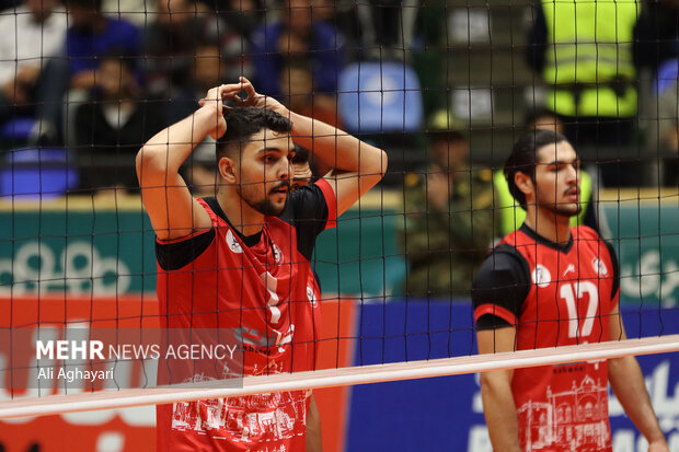 لیگ برتر والیبال شهرداری ارومیه و طبیعت اسلامشهر