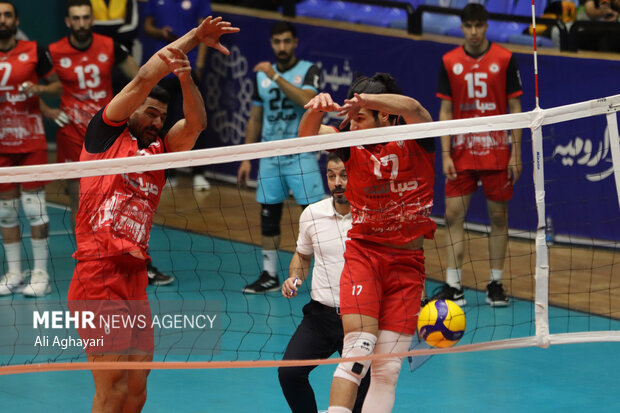 لیگ برتر والیبال شهرداری ارومیه و طبیعت اسلامشهر