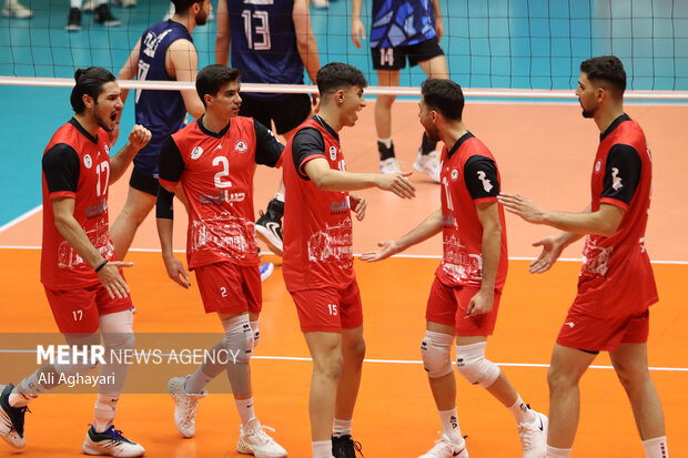 لیگ برتر والیبال شهرداری ارومیه و طبیعت اسلامشهر