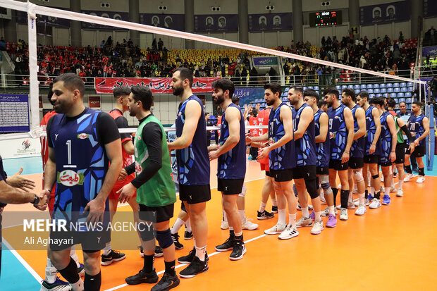 لیگ برتر والیبال شهرداری ارومیه و طبیعت اسلامشهر