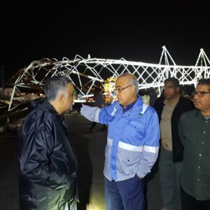 حضور استاندار هرمزگان در قشم؛  تلاش برای پایداری برق جزیره ادامه دارد