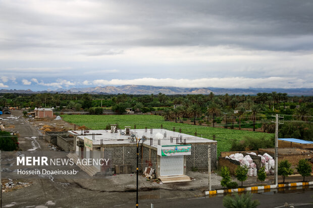 زیبایی طبیعت هشتبندی هرمزگان پس از باران