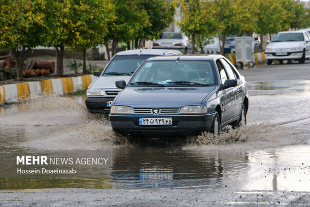 زیبایی طبیعت هشتبندی هرمزگان پس از باران