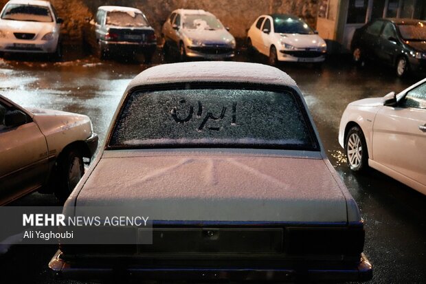 بارش برف پاییزی در ماسوله