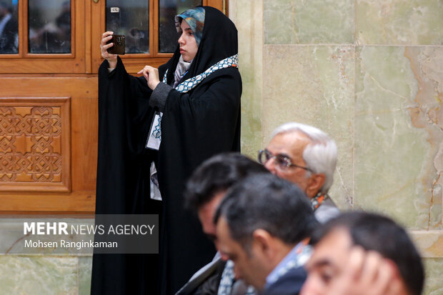 مراسم بهره برداری رسمی از صحن حضرت زهرا (س) در نجف