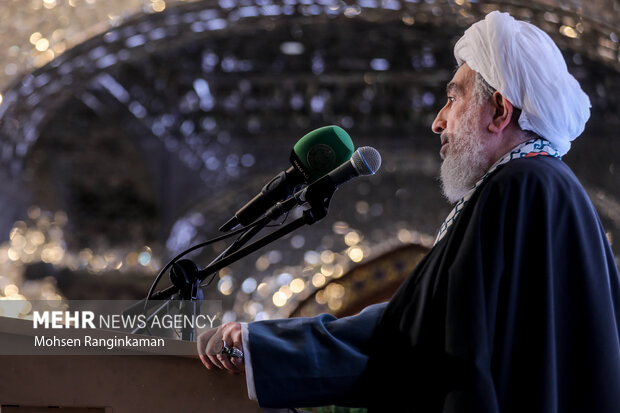 مراسم بهره برداری رسمی از صحن حضرت زهرا (س) در نجف