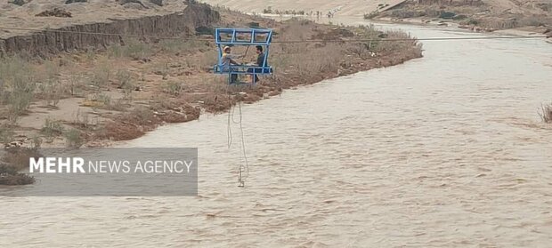 بوشهر حین و بعد از بارندگی؛ وضعیت سدها، رودخانهها و تأسیسات آبی