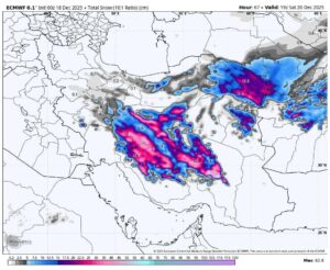 بارش‌ها در اکثر نقاط کشور تشدید می‌شود؛ هشدار کولاک برف و یخبندان