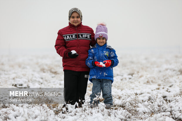 حال و هوای برفی امروز مشهد