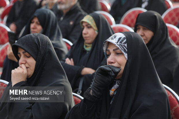 آیین بدرقه کاروان «سرباز وطن»