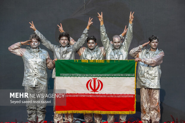 آیین بدرقه کاروان «سرباز وطن»