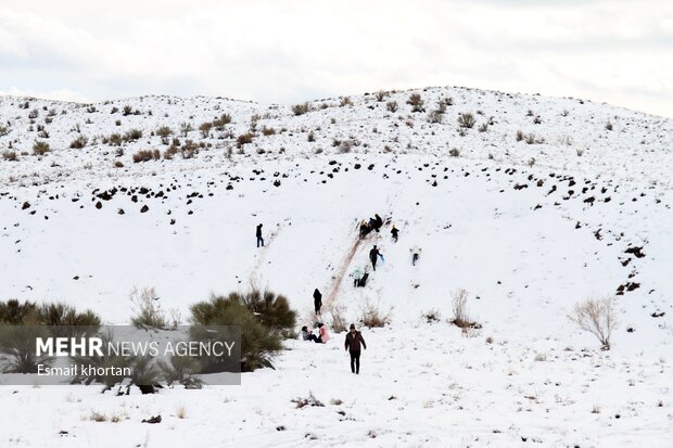 هم اکنون گردنه اسدلی بجنورد