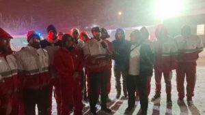 محبان: ۱۰ تیم هلال‌احمر خراسان شمالی به محورهای برف‌گیر اعزام شدند