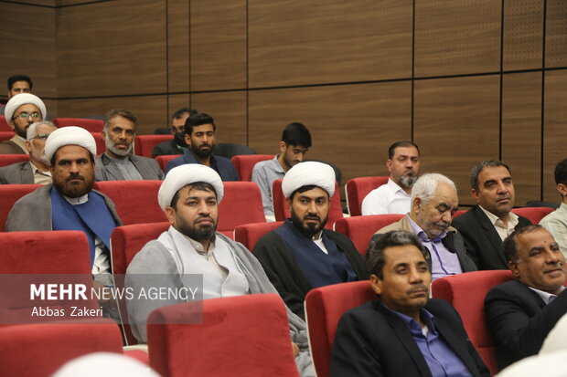 آئین تکریم و معارفه مدیرکل تبلیغات اسلامی هرمزگان