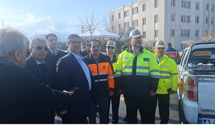 اجرای رزمایش طرح ترافیکی زمستان در استان مرکزی