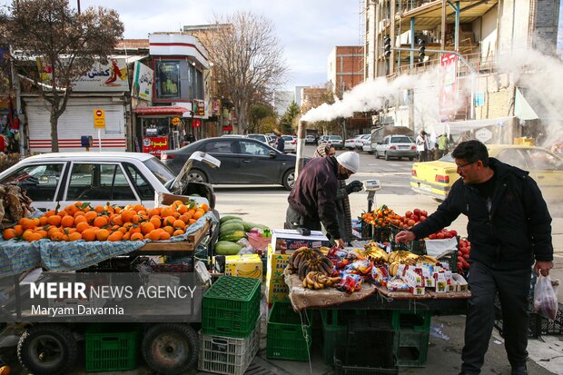 بازار خرید شب یلدا در بجنورد