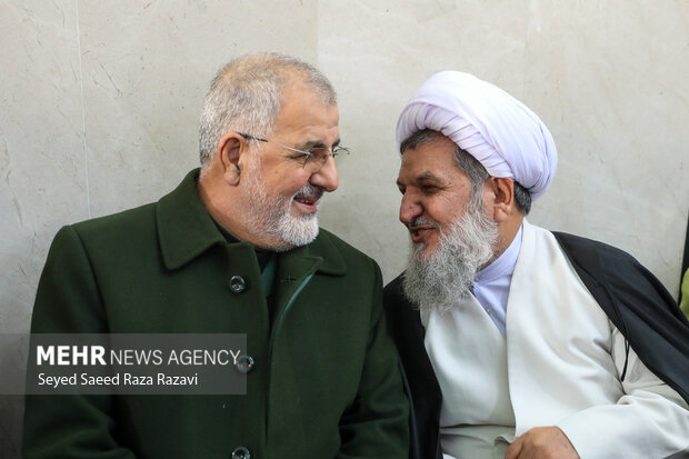 مراسم ترحیم آیت‌الله سید محمد شاهچراغی