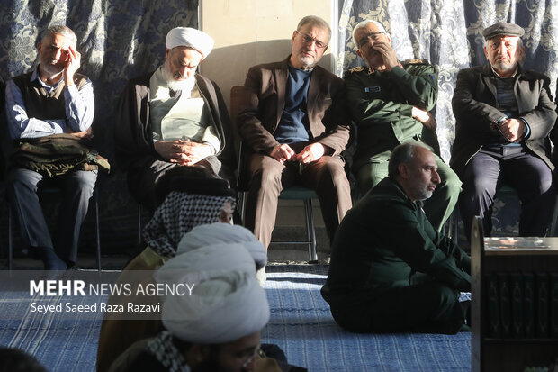 مراسم ترحیم آیت‌الله سید محمد شاهچراغی