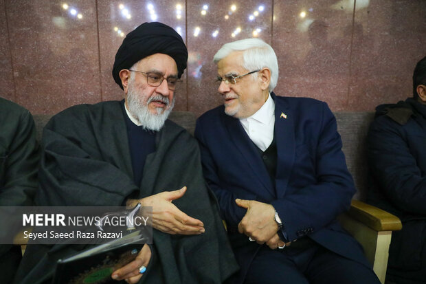 مراسم ختم اشرف بروجردی در تهران