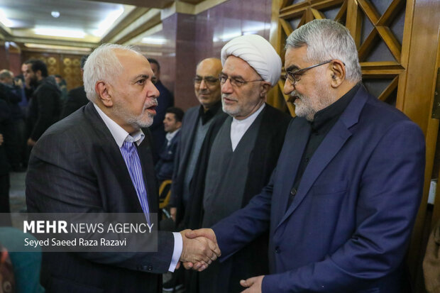 مراسم ختم اشرف بروجردی در تهران