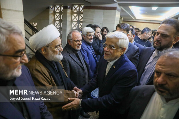 مراسم ختم اشرف بروجردی در تهران