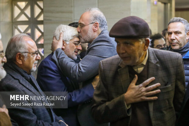 مراسم ختم اشرف بروجردی در تهران