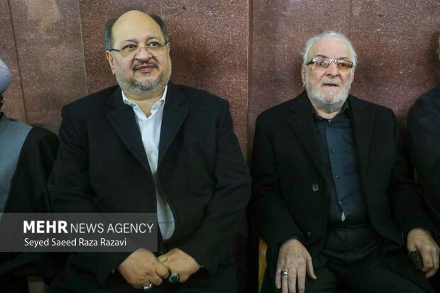 مراسم ختم اشرف بروجردی در تهران