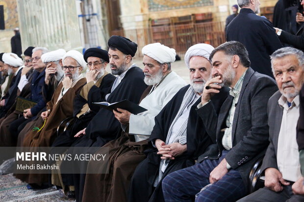 بزرگداشت آیت الله شاهچراغی در قم