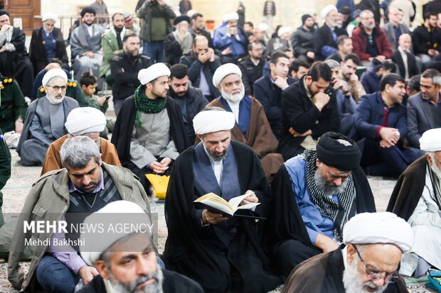 بزرگداشت آیت الله شاهچراغی در قم