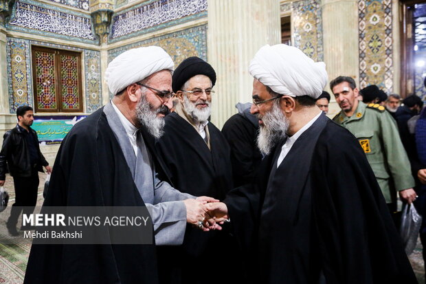 بزرگداشت آیت الله شاهچراغی در قم