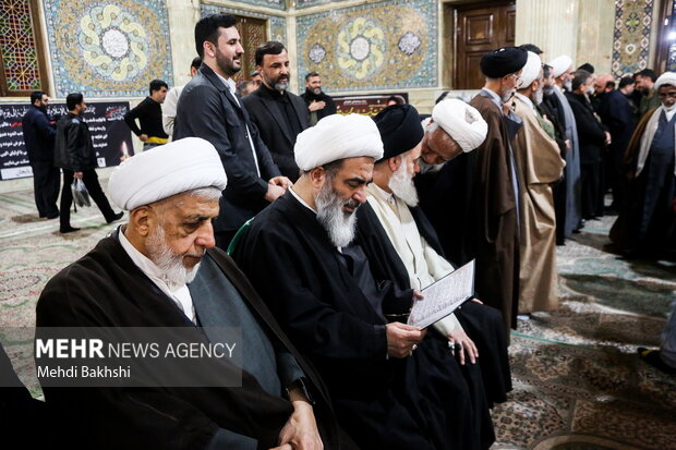 بزرگداشت آیت الله شاهچراغی در قم