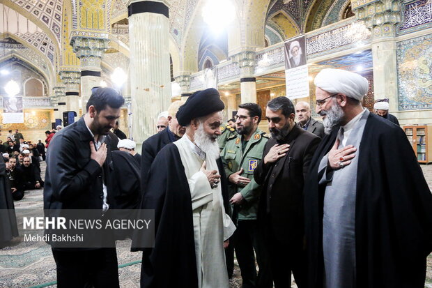 بزرگداشت آیت الله شاهچراغی در قم