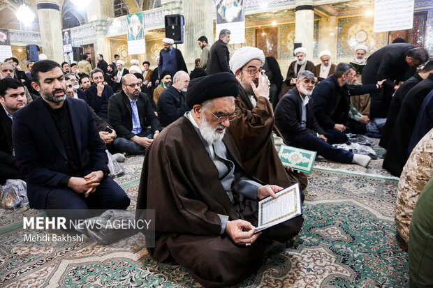 بزرگداشت آیت الله شاهچراغی در قم