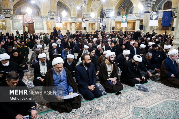 بزرگداشت آیت الله شاهچراغی در قم