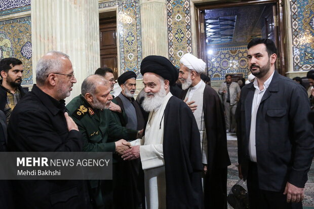 بزرگداشت آیت الله شاهچراغی در قم