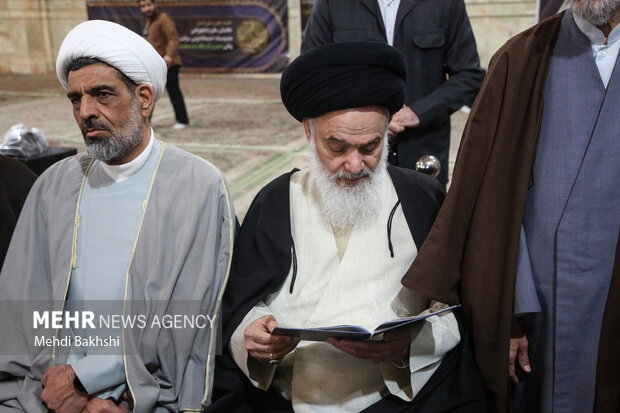 بزرگداشت آیت الله شاهچراغی در قم