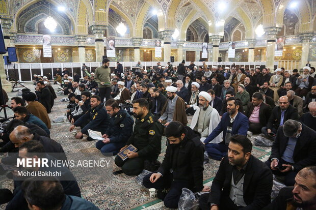 بزرگداشت آیت الله شاهچراغی در قم