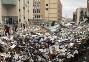 عکسی از غزه که یادآور بازگشت مغول‌ها به قرن ۲۱ است